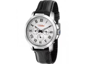Slava "Tradition" Quartz Watch - Round White Dial