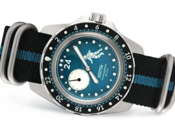 Vostok Amphibia-Luna Dude 2431.12/14038B Exclusive Watch With Nylon Strap