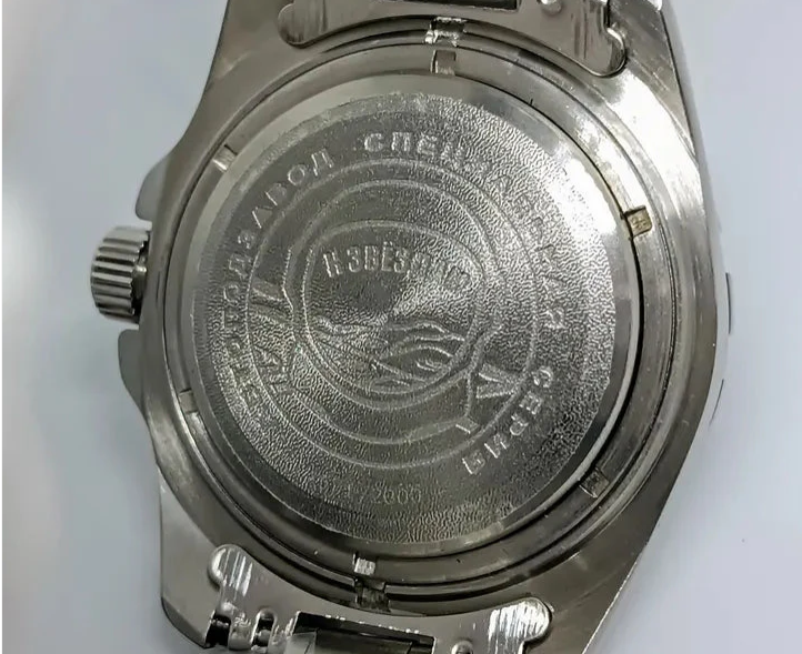 Vostok Amphibia-Luna Dude 2431.12/14038B Exclusive Watch With Nylon Strap - Image 3