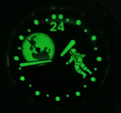 Vostok Amphibia-Luna Dude 2431.12/14038B Exclusive Watch With Nylon Strap - Image 4