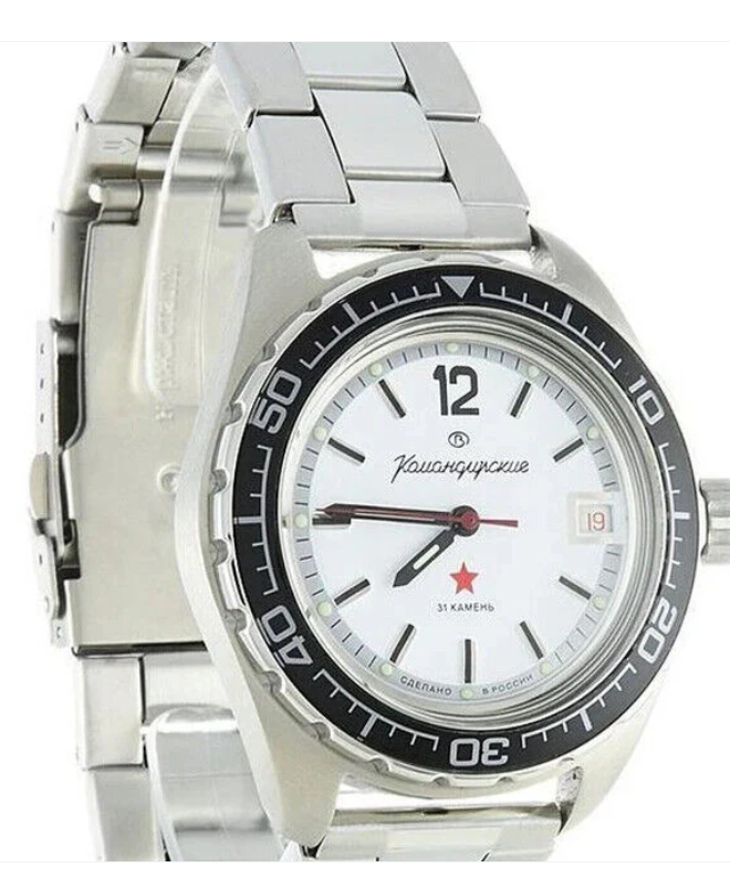 Vostok Komandirskie 2416B/020739 Mechanical-Automatic Military Watch - Image 2