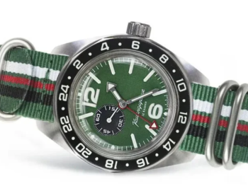 Vostok Komandirskie 2426.12/03097A 24-Hours Russian Military Automatic Watch