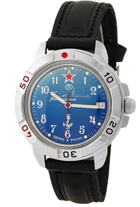 Vostok Komandirskie-Submarine 2414A/431289 Exclusive Mechanical Watch - Image 2