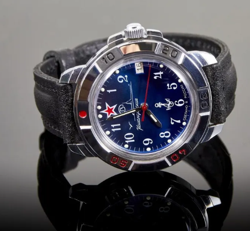 Vostok Komandirskie-Submarine 2414A/431289 Exclusive Mechanical Watch - Image 4