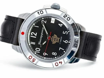 Vostok Komandirskie-Russian Railway Troops 2414A/43121B Exclusive Mechanical Watch