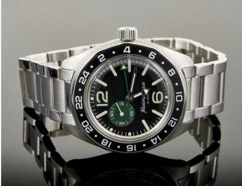 Vostok Komandirskie 2426.12/03001B Exclusive 24-Hours Watch - Image 3