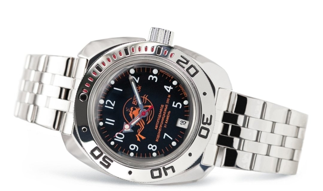 Vostok Amphibia 2416.00/710380 Mechanical-Automatic Dive Watch - Image 3