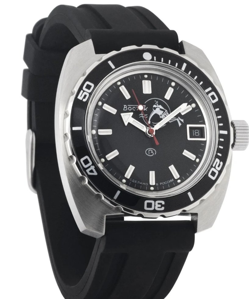 Vostok Amphibia 2416B-170600 Mechanical-Automatic Dive Watch - Image 2