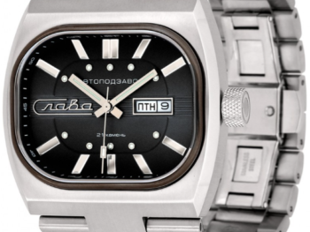 Slava TV-Series 3042705/100-8205 Automatic Black Dial Exclusive Watch