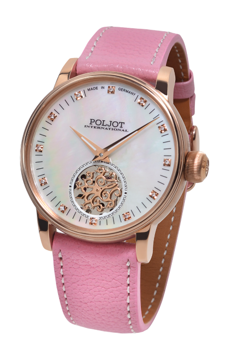 Poljot International Yakutia Ladies Automatic Mother-of-Pearl Watch