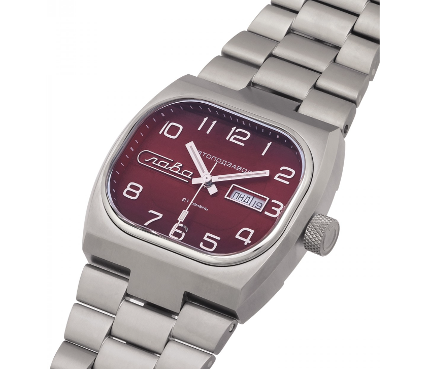 Slava 3220137/100-8205 TV Titanium Series Automatic Watch - Image 3