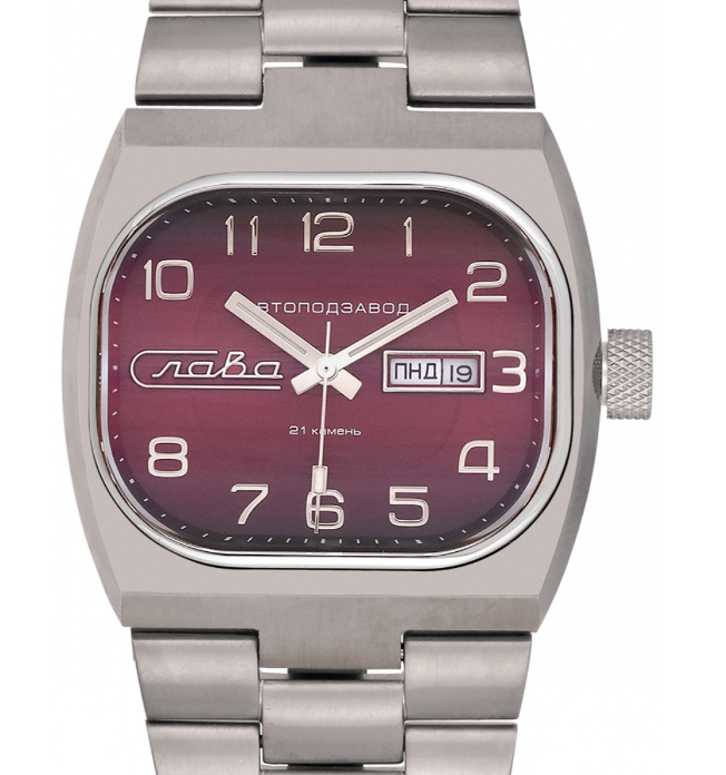 Slava 3220137/100-8205 TV Titanium Series Automatic Watch - Image 2