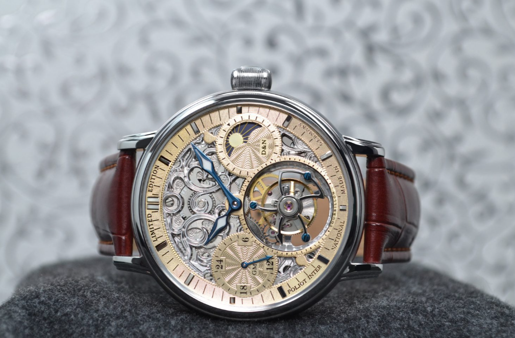 Poljot-International Tourbillon Skeleton Mechanical GMT Limited Edition Watch - Image 2