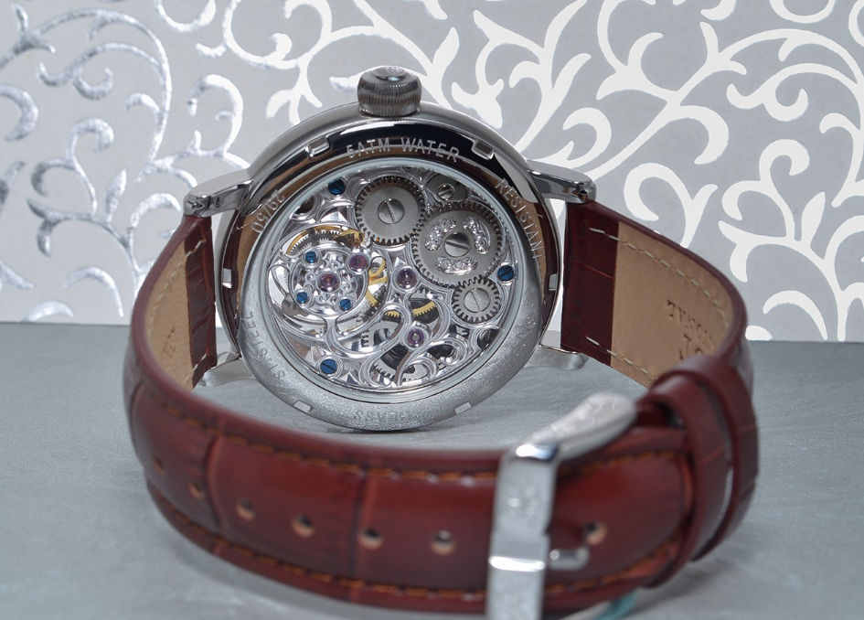 Poljot-International Tourbillon Skeleton Mechanical GMT Limited Edition Watch - Image 5
