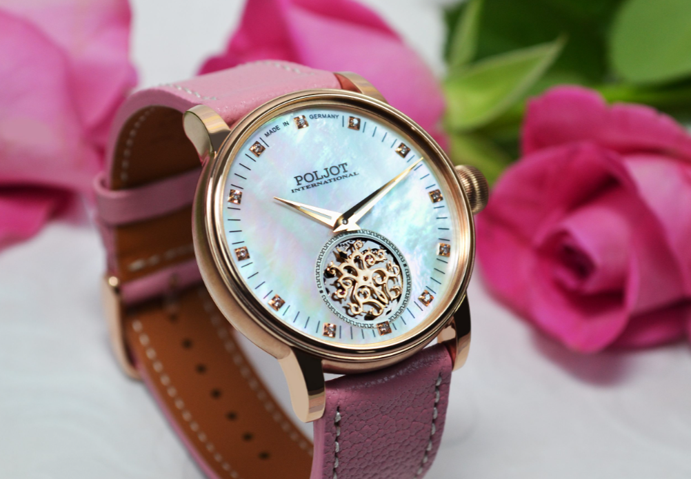Poljot International Yakutia Ladies Automatic Mother-of-Pearl Watch - Image 4