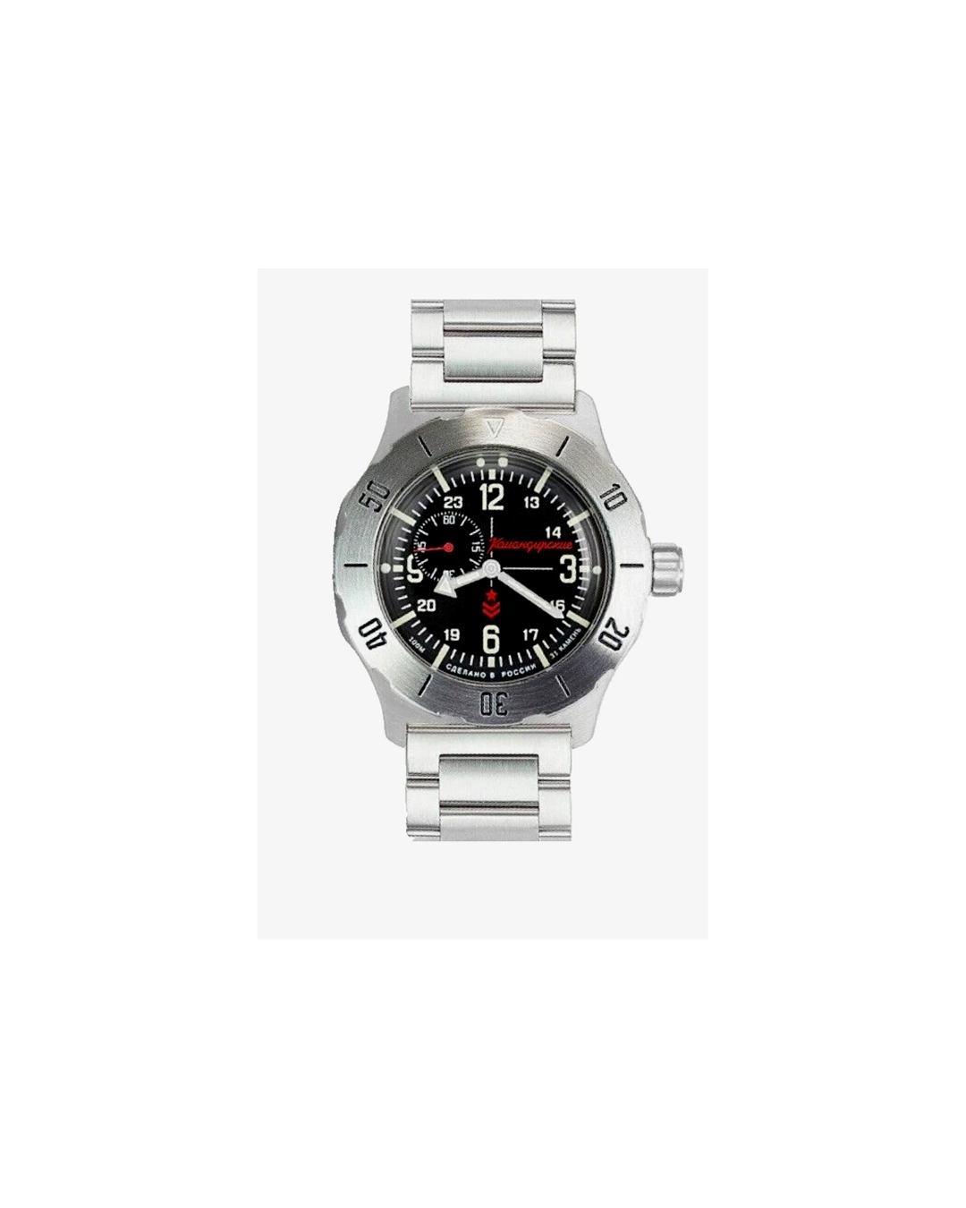 Vostok Komandirskie 2415.12-350504 Mechanical-Automatic Military Watch