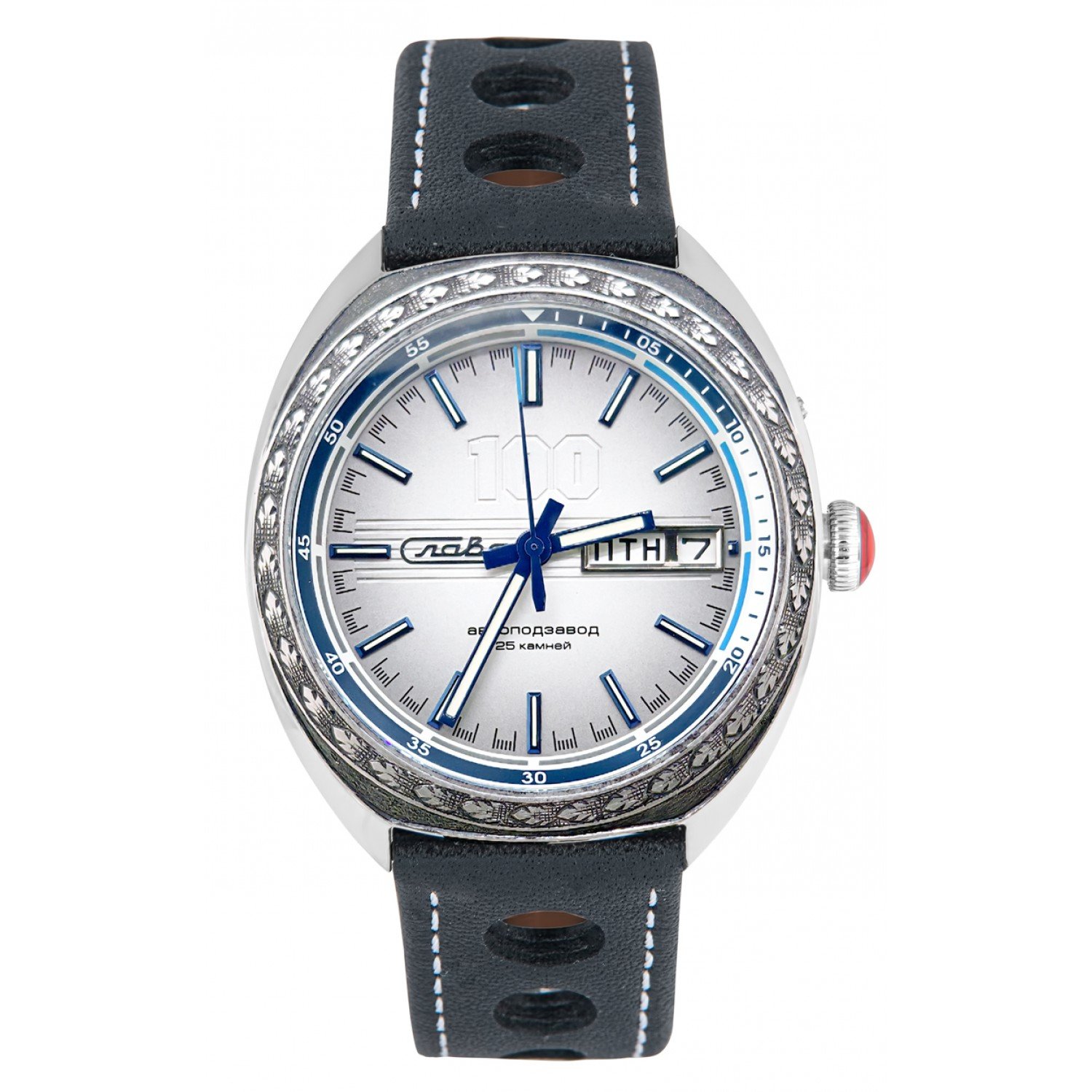 Slava MIR 9010576/300-2427 Automatic Exclusive Limited Edition White Dial Watch - Image 2