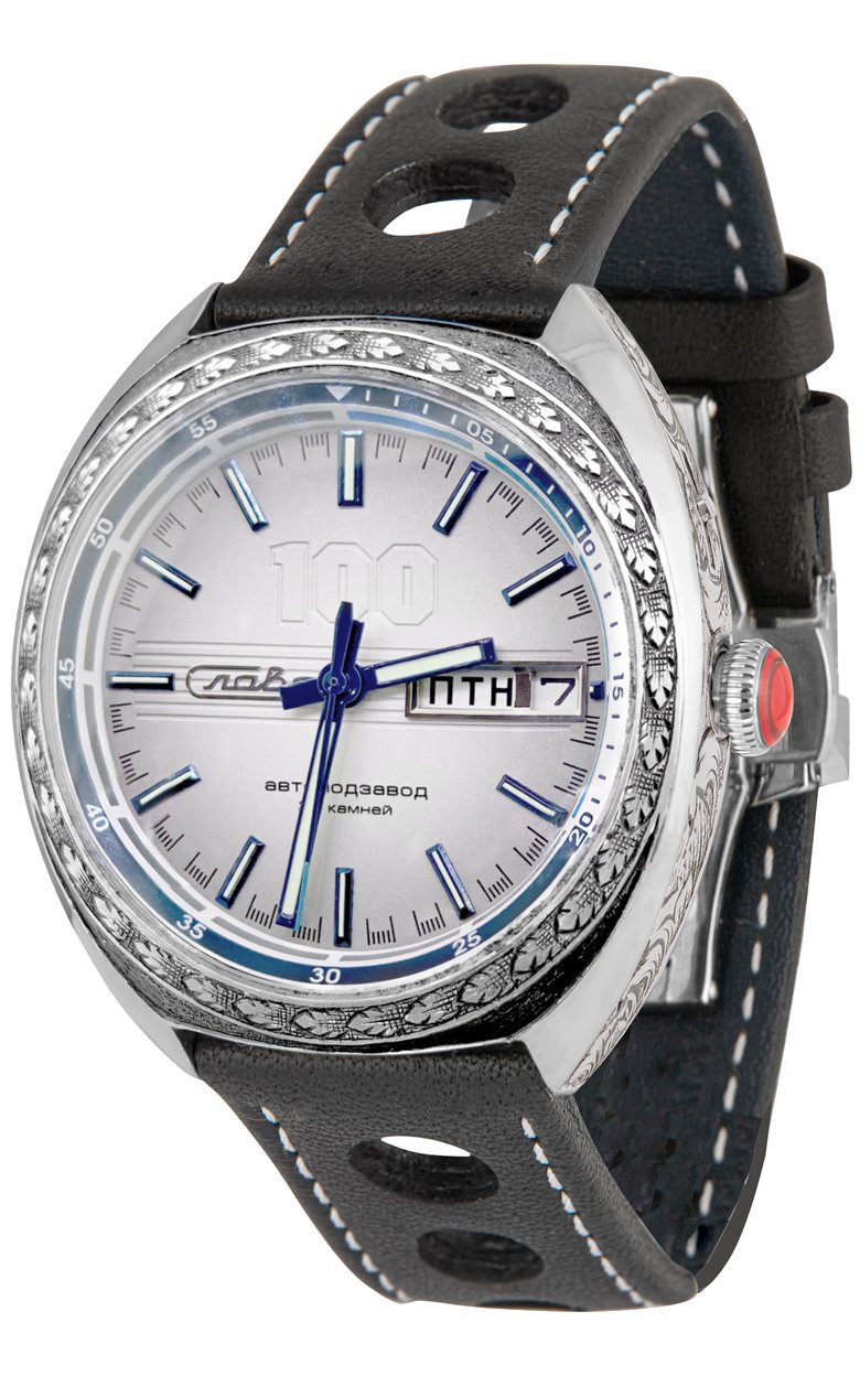 Slava MIR 9010576/300-2427 Automatic Exclusive Limited Edition White Dial Watch