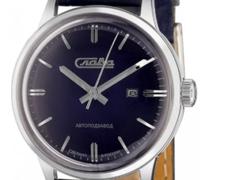 Slava Senat 1870091/300-6T15 Automatic Exclusive Blue Dial Watch