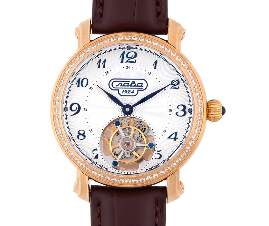 Slava Glory Russia Tourbillon 7463620/300-3400-68 Mechanical Limited Edition Watch - Image 2