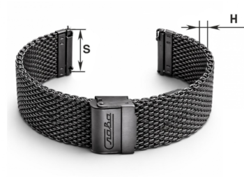 Slava Milanese Mesh Watch Bracelet
