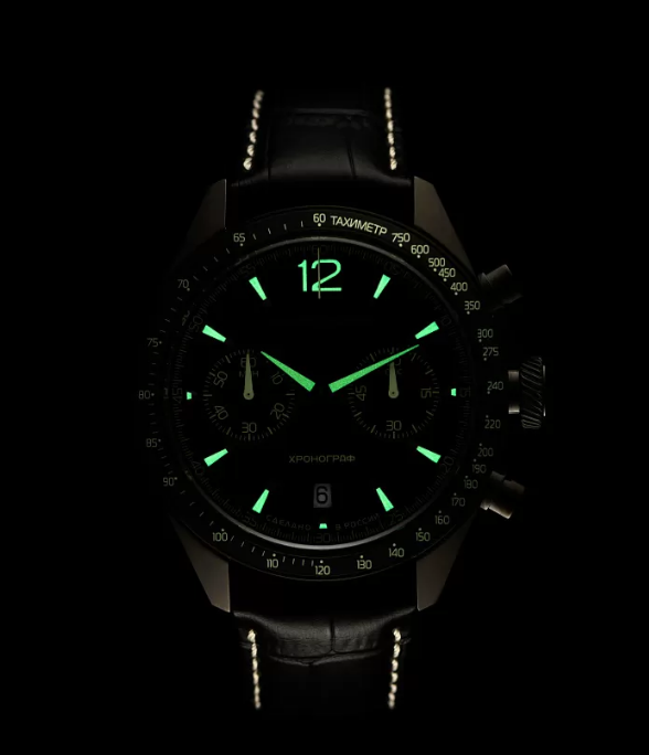 Sturmanskie Luna 25 6S21/4794411 Quartz Chronograph Limited Edition Watch - Image 4