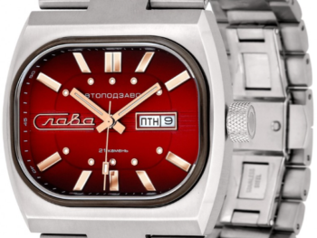 Slava TV-Series 3042707/100-8205 Automatic Red Dial Exclusive Watch