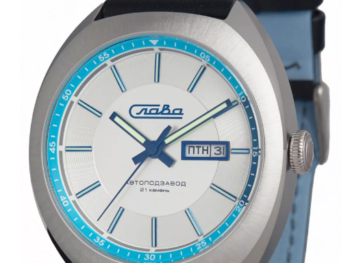 Slava MIR 3010698/300-8205 Automatic Exclusive White Dial Watch
