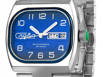 Slava TV-Series 9047566/100-2427 Automatic Blue Dial Limited Edition Exclusive Watch