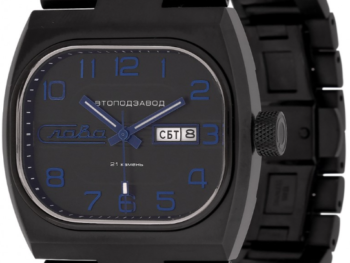 Slava TV-Series 3044711/100-8205 Automatic Black Dial Exclusive Watch