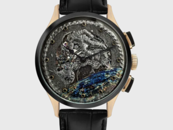 Sturmanskie Open Space 3133/1369BL “Cosmonaut Skeleton” Mechanical Chronograph Limited Edition Watch